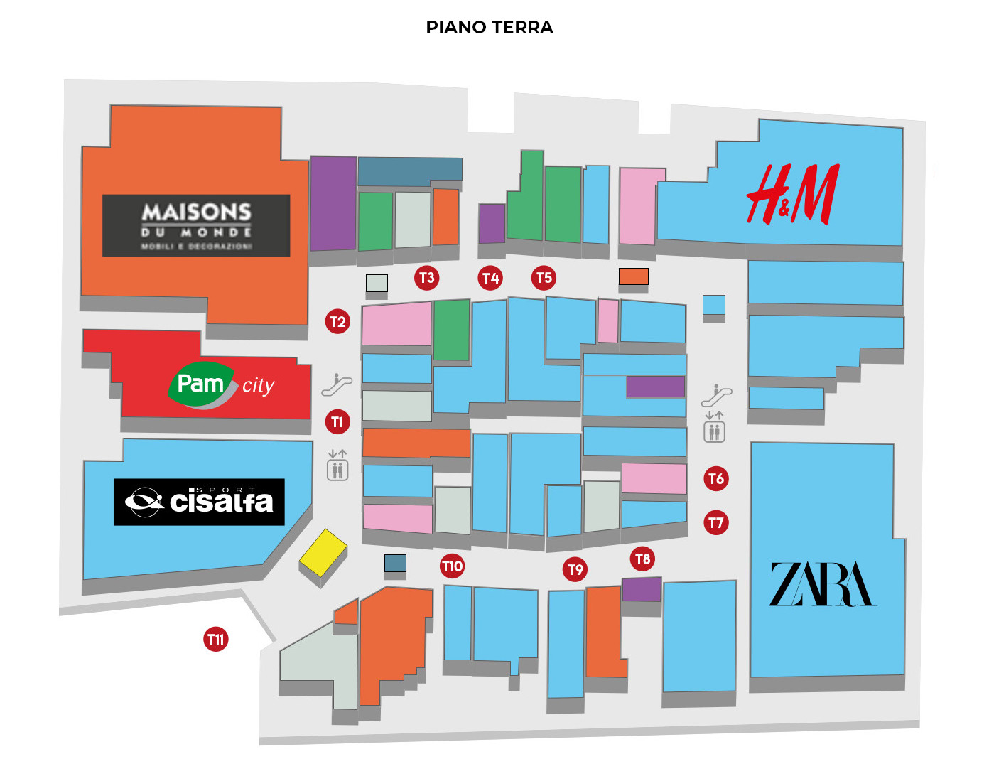 SPAZI ESPOSITIVI Centro Commerciale GranRoma Prenestina Bis